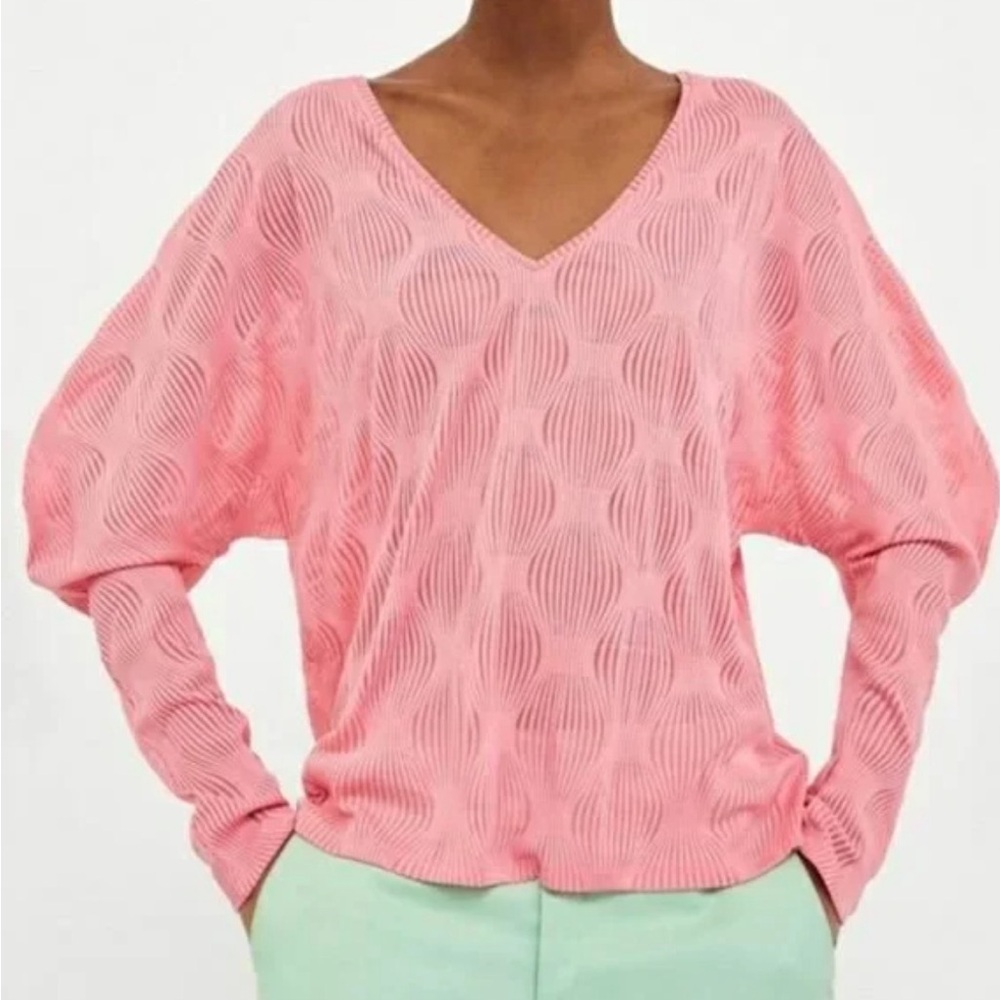 Chic Salmon Zara Top